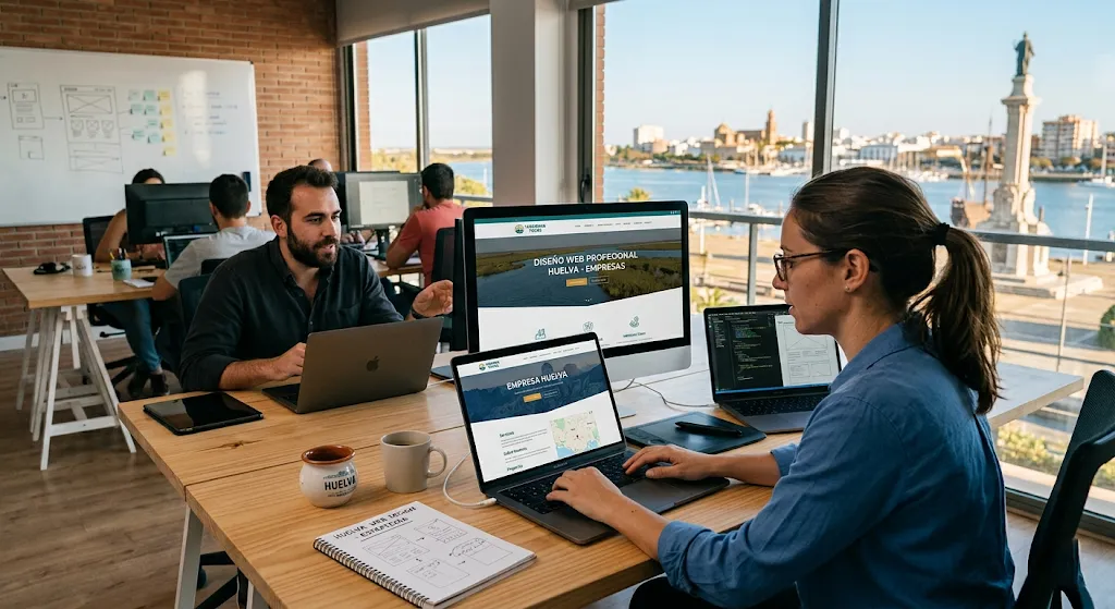 Diseño de páginas web profesionales en Huelva para empresas locales