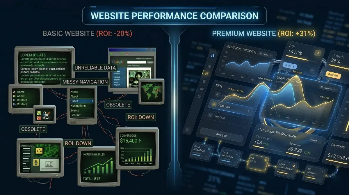 ¿Cuánto cuesta una página web en Huelva? La diferencia entre una web básica y una profesional