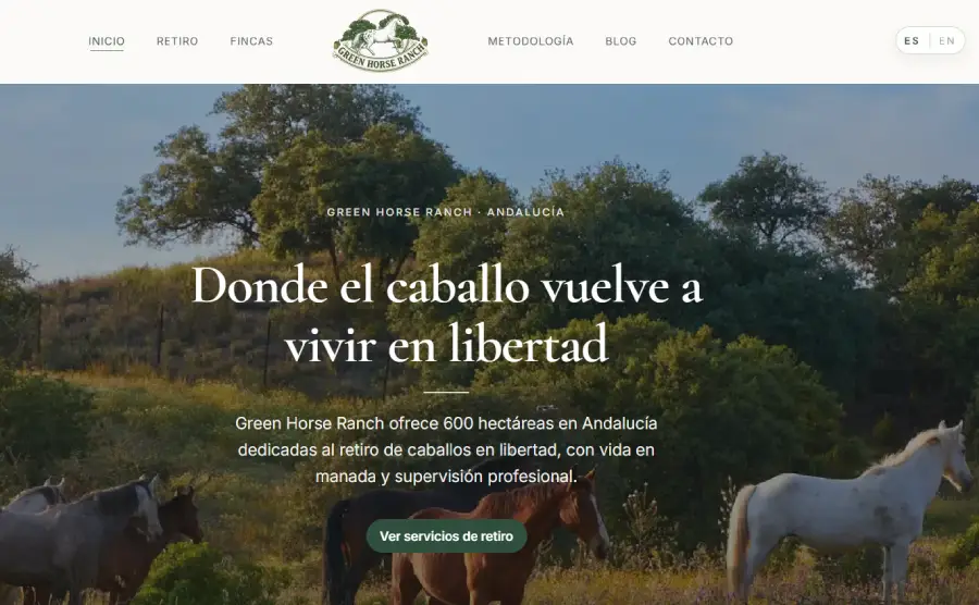 Caso de éxito Green Horse Ranch